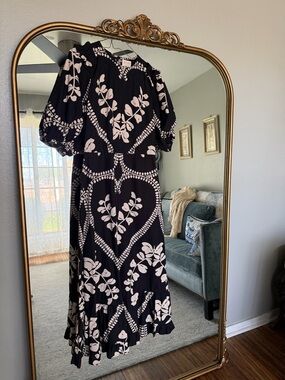 Beyond by Vera dress bow print sz S